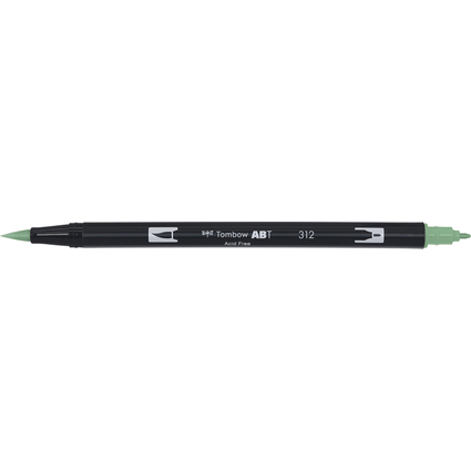 Tombow Doppelfasermaler "ABT DUAL BRUSH PEN", holley green