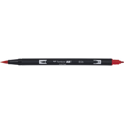 Tombow Doppelfasermaler "ABT DUAL BRUSH PEN", poppy red