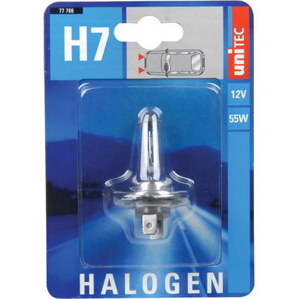 cartrend KFZ-Lampe H7 fr Hauptscheinwerfer, 12 V, 55 Watt