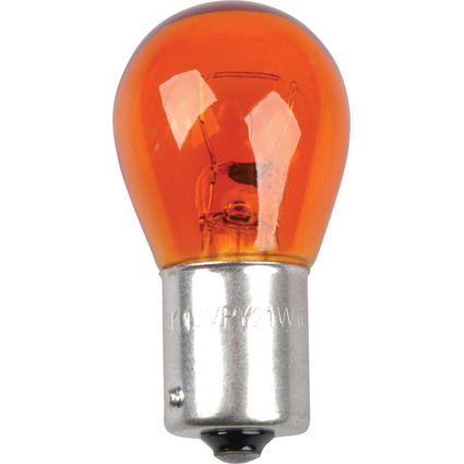 cartrend Kugellampe, 12 Volt, 21 Watt, gelb, Inhalt: 2 Stck