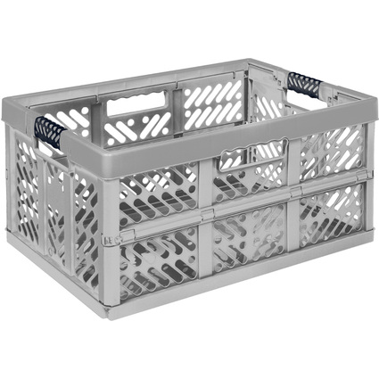 keeeper Profi-Klappbox "ben", 45 Liter, light-silver