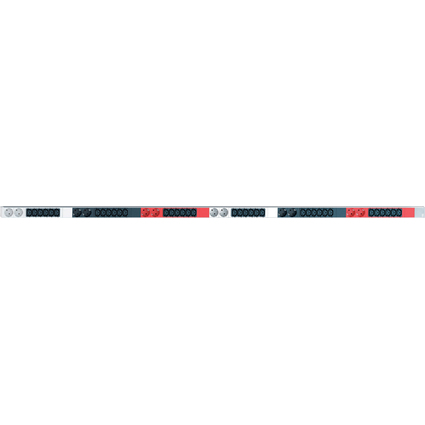 BACHMANN IT Steckdosenleiste, 1 HE, 48-fach, PDU Level
