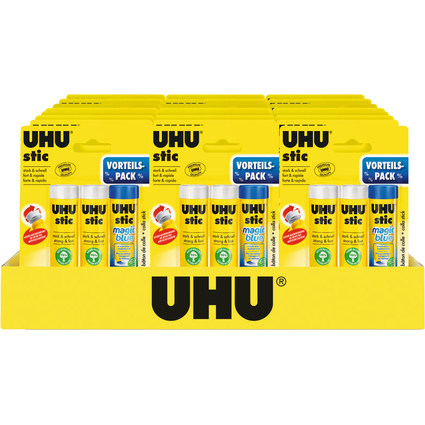 UHU Schulmodul 2025: Klebestift stic + Klebestift stic Magic