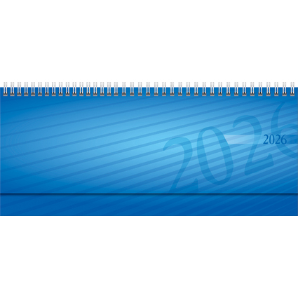 rido id Tischkalender "septant", 2026, blau