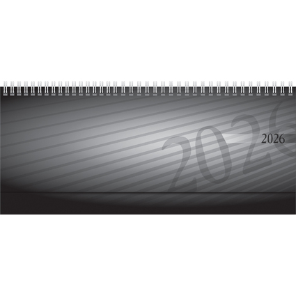 rido id Tischkalender "septant", 2026, anthrazit
