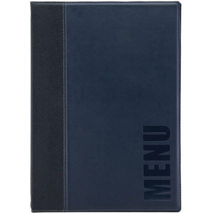 Securit Speisekarten-Mappe TRENDY, A4, blau
