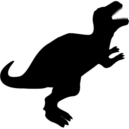 Securit Kreidetafel SILHOUETTE "Dino"