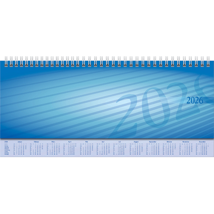 rido id Tischkalender "Sequenz", 2026, blau