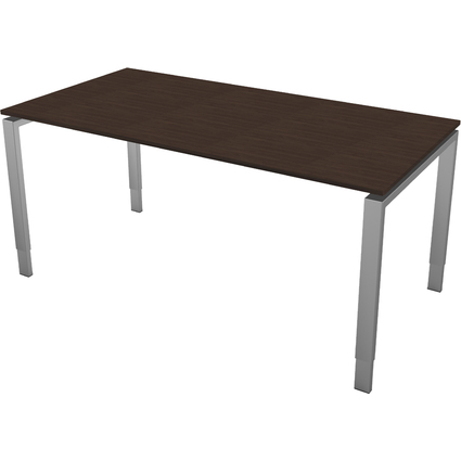kerkmann Schreibtisch Form 5, (B)1.600 x (T)800 mm, wenge