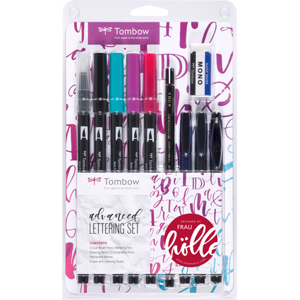 Tombow Handlettering-Set "advanced", 10er Set