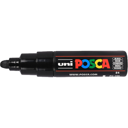 POSCA Pigmentmarker PC-7M, schwarz