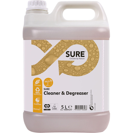 SURE Fettlser "Cleaner & Degreaser", 5 Liter