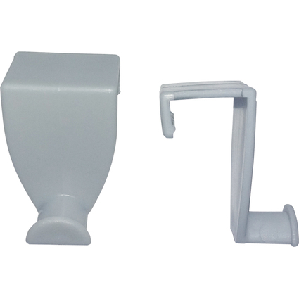 FRANKEN Blockhalter fr Flipchart EL-FC, hellgrau