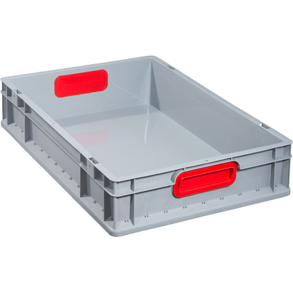 allit Transportbehlter ProfiPlus EuroBox 612, grau/rot