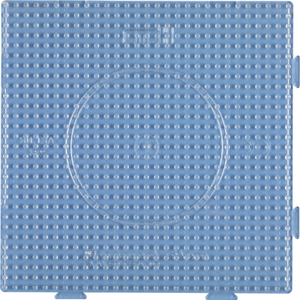 Hama Stiftplatte "groes Quadrat", Multiplatte, transparent