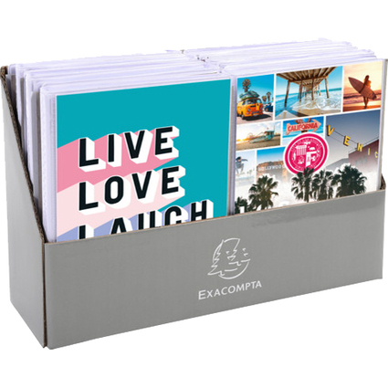 EXACOMPTA Einsteckalbum Fantaisie, 120 x 160 mm, im Display