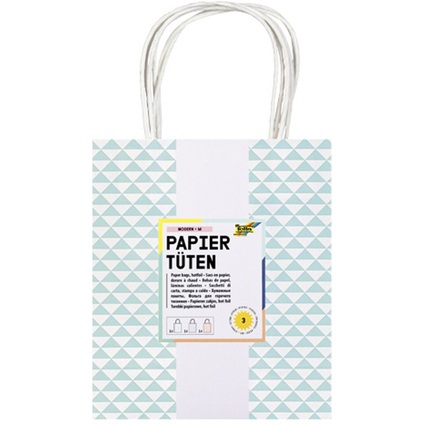 folia Papiertten BASIC, Kraftpapier, 120 x 55 x 150 mm