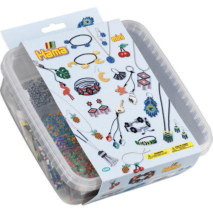 Hama Bgelperlen mini + Stiftplatten "Schmuck", in Box