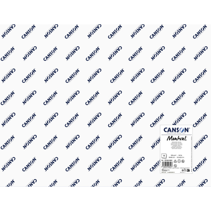 CANSON Aquarellpapier "Montval", 300 g/qm, 500 x 650 mm