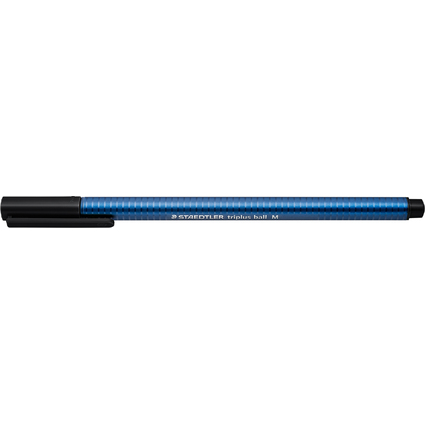 STAEDTLER Kugelschreiber triplus ball 437 M, schwarz