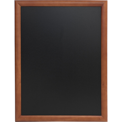 Securit Kreidetafel UNIVERSAL, mit Holzrahmen, dunkelbraun