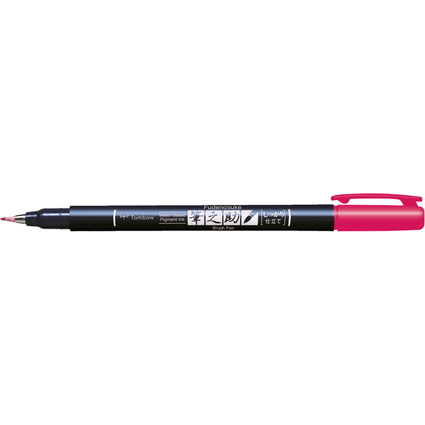 Tombow Kalligraphie-Stift Fudenosuke, Hrtegrad 1, pink