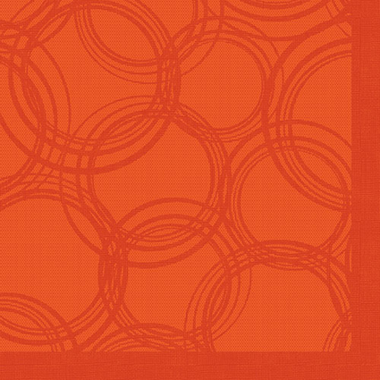 PAPSTAR Motiv-Servietten "ROYAL Collection Bubbles", orange