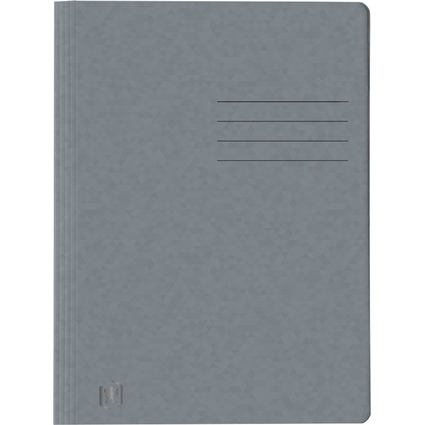 Oxford Schnellhefter Top File+, DIN A4, grau