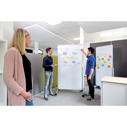 MAUL Mobile Weiwandtafel MAULpro easy2move, (B)750 mm