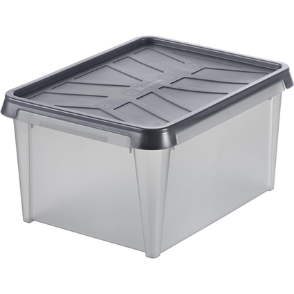 smartstore Aufbewahrungsbox DRY 15, 12 Liter, anthrazit