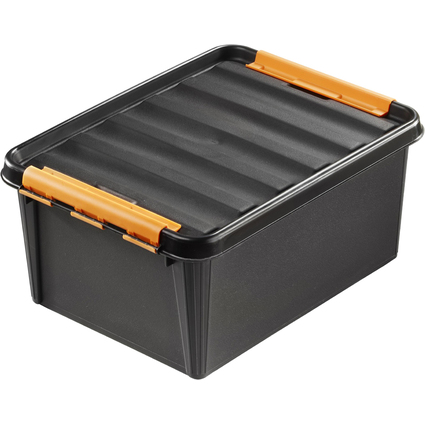 smartstore Aufbewahrungsbox PRO 31 L, 31 Liter, schwarz