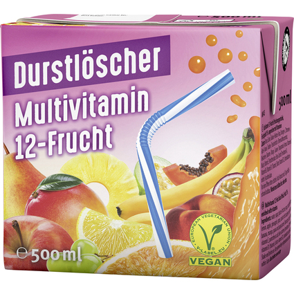 Durstlscher Erfrischungsgetrnk Multivitamin 12-Frucht