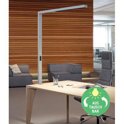 MAUL LED-Arbeitsplatzleuchte MAULsirius sensor, Klemmfu