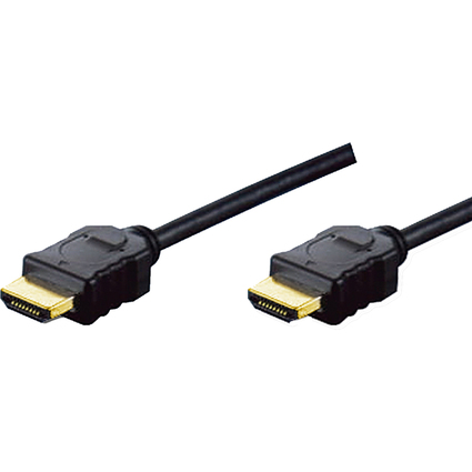 DIGITUS Anschlusskabel High Speed, HDMI-A - HDMI-A, 3,0 m