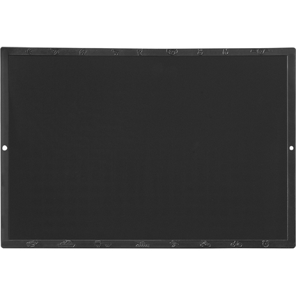 Wonday Kunststofftafel, blanko/kariert, (B)160 x (H)240 mm