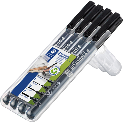 STAEDTLER Lumocolor Permanent-Marker 313S/318F/317M/314B