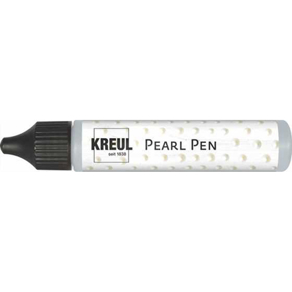 KREUL Effektfarbe Pearl Pen, silber, 29 ml