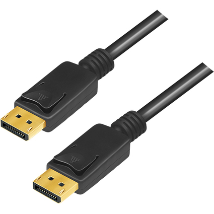 LogiLink DisplayPort 1.4 Anschlusskabel, 5,0 m, schwarz