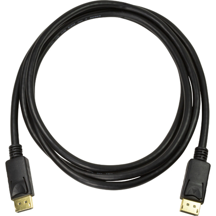 LogiLink DisplayPort 1.4 Anschlusskabel, schwarz, 1,0 m