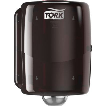 TORK Putzrollen-Innenabrollspender Maxi, rot/schwarz