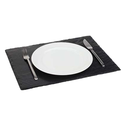APS Naturschieferplatte, (B)450 x (T)300 mm, anthrazit
