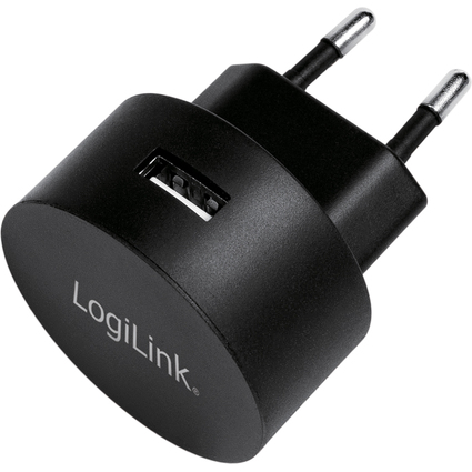 LogiLink USB-Steckdosenadapter fr Fast Charging, 1x USB
