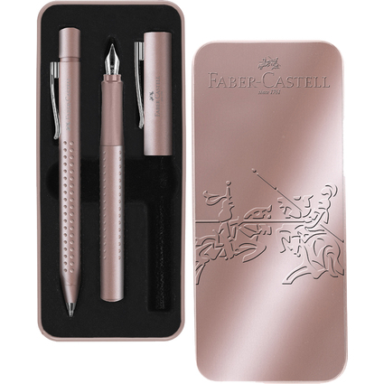 FABER-CASTELL Schreibgerte-Set GRIP 2011, rosa