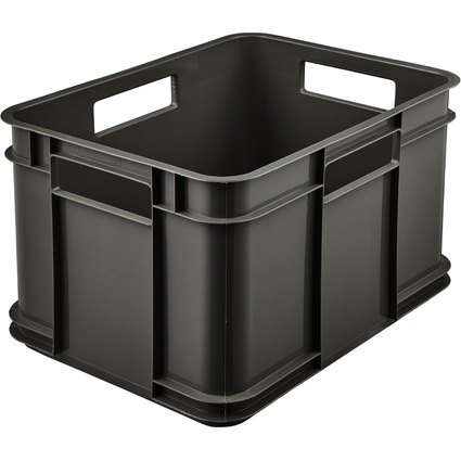 keeeper Aufbewahrungsbox Euro-Box M "bruno eco", graphite