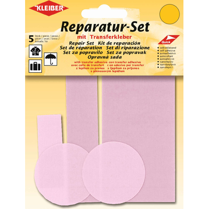 KLEIBER Flicken-Reparatur-Set, rosa