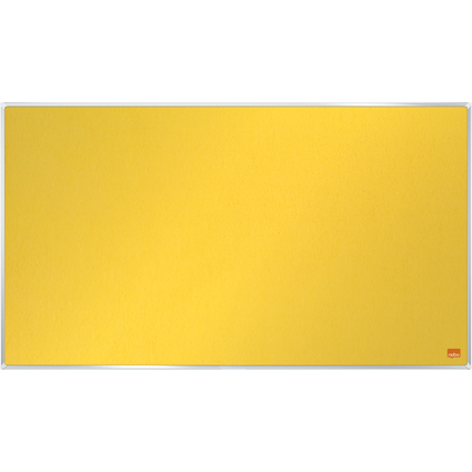 nobo Filztafel Impression Pro Widescreen, 32", gelb