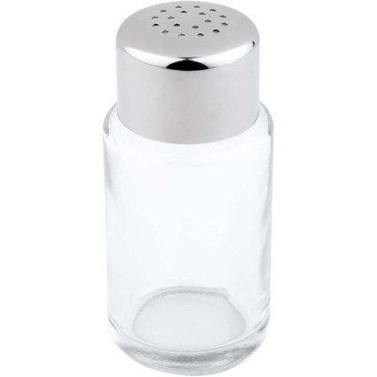 APS Salz- und Pfefferstreuer, Glas/Edelstahl, 18 Lcher
