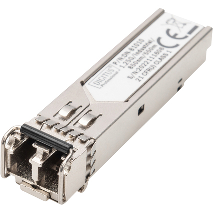 DIGITUS Industrial mini GBIC (SFP) Modul, 1,25 Gbps, 550 m