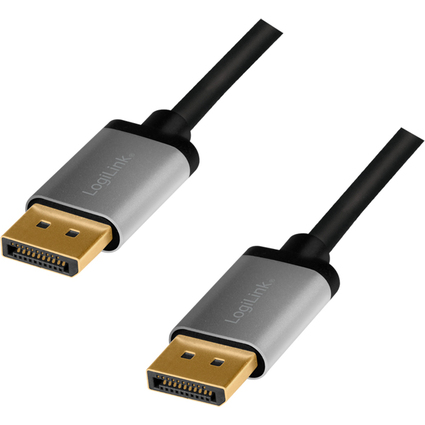 LogiLink DisplayPort 1.2 Kabel, Stecker - Stecker, 1,0 m