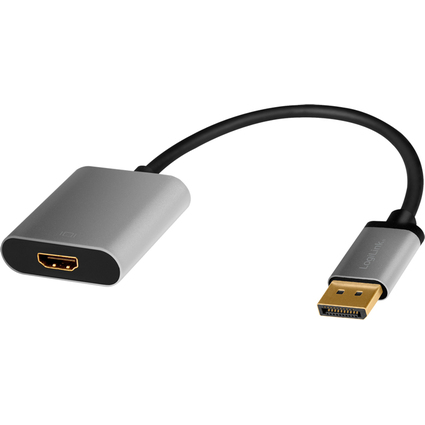 LogiLink DisplayPort - HDMI Adapterkabel, 0,15 m